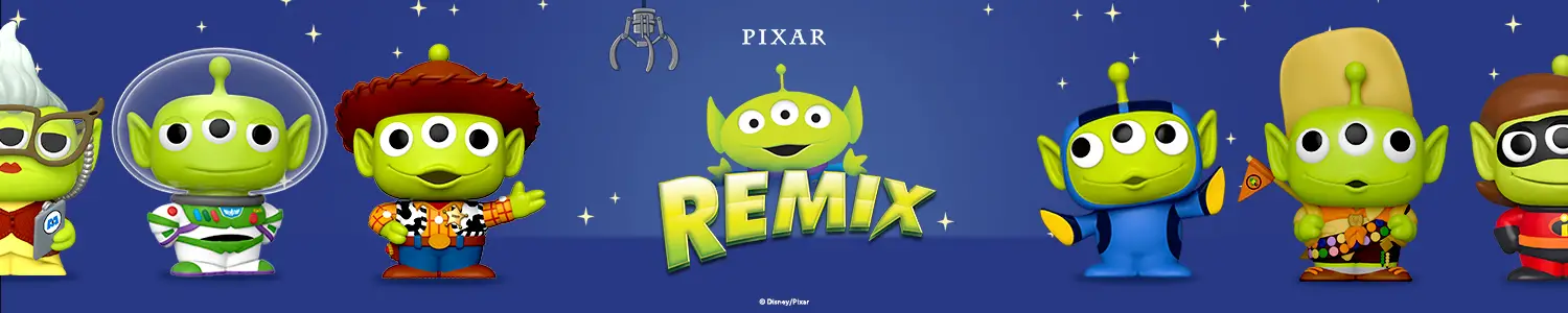 Funko Pop Disney Pixar Alien Remix Banner - Pop Shop Guide