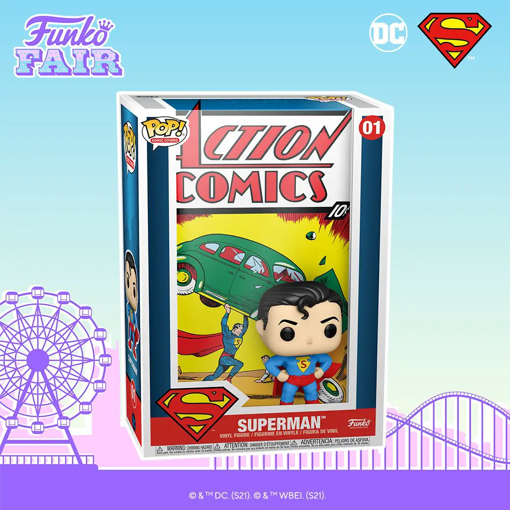 Funko Pop! vinyl Comic Covers series - DC Comics - 01 Superman