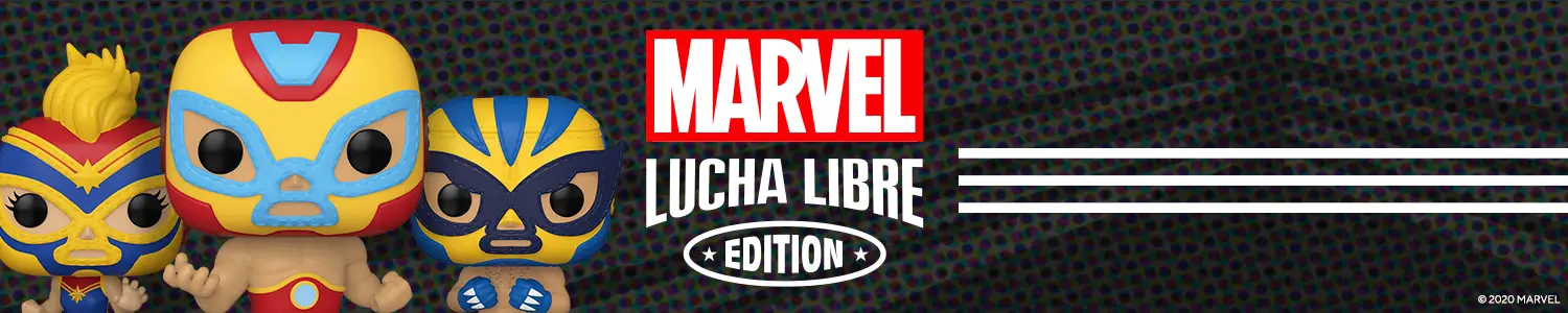 Pop! Marvel Comics - Marvel Lucha Libre - banner - Pop Shop Guide