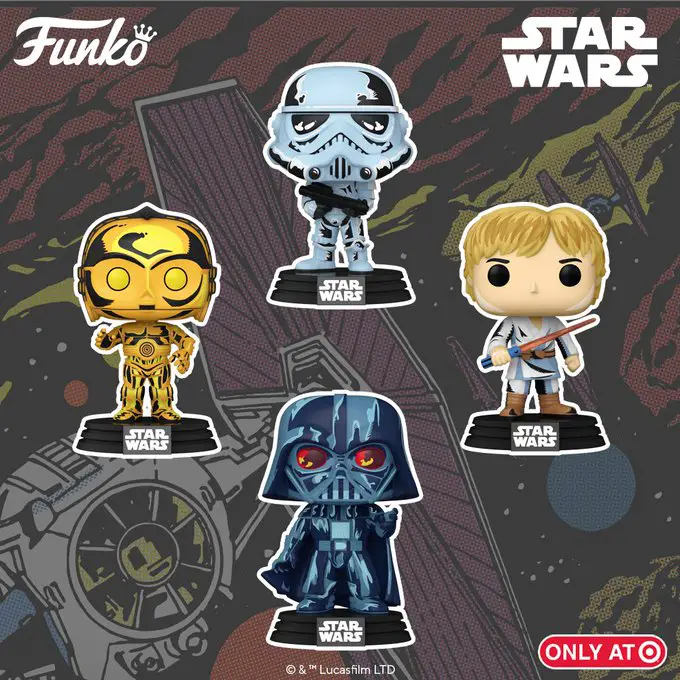 Funko Pop Star Wars - Star Wars Retro Series (Target Exclusives) (2021) - New Funko Pop Vinyl Figures - Pop Shop Guide