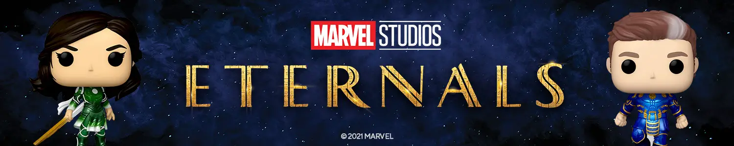 Pop! Marvel Comics - Marvel Studios Eternals - banner - Pop Shop Guide