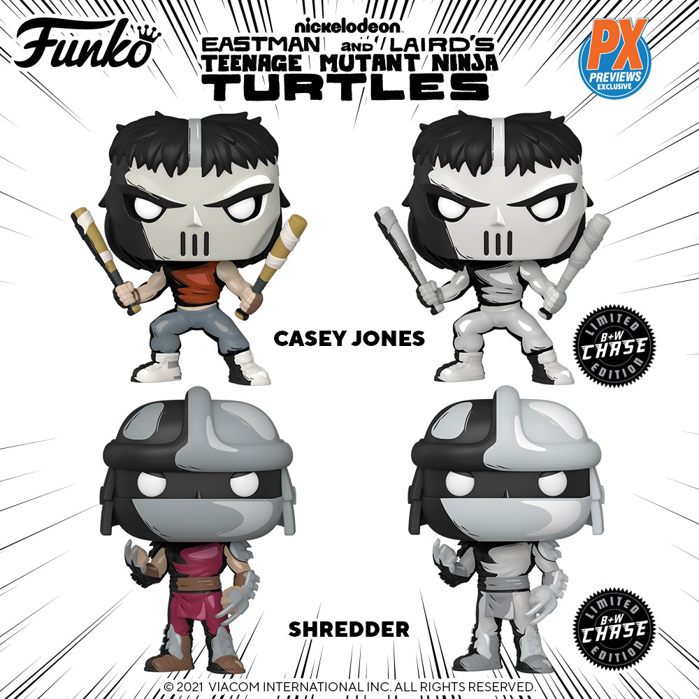 Funko Pop Comics - Teenage Mutant Ninja Turtles (PX Previews) - New Funko Pop Vinyl Figures 03 - Pop Shop Guide