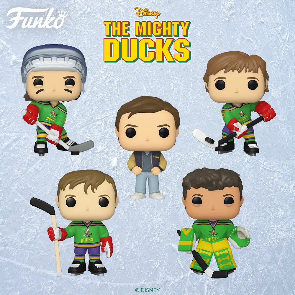 Funko Pop Disney - The Mighty Ducks - New Funko Pop Vinyl Figures - Pop Shop Guide