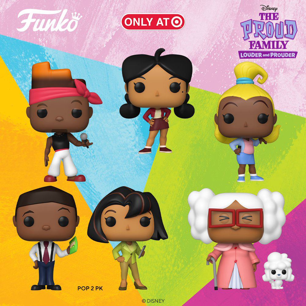 Funko Pop Disney - The Proud Family - New Funko Pop vinyl Figures - Pop Shop Guide