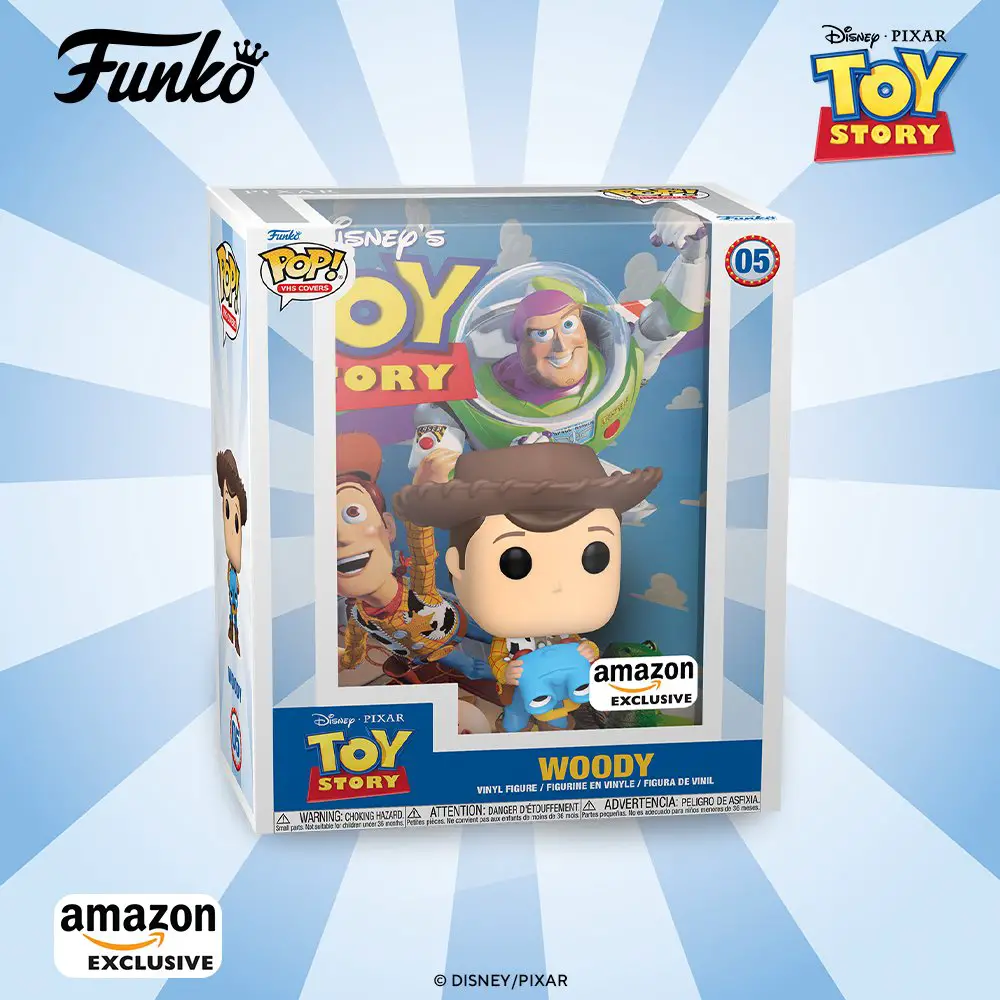 Funko Pop VHS Covers - Woody - Toy Story - New Funko Pop Vinyl Figure - Pop Shop Guide