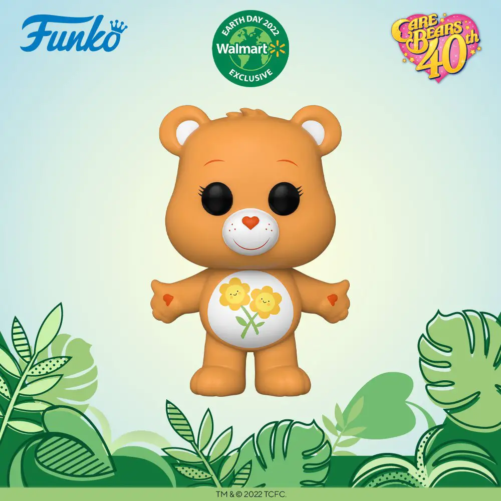 Funko Pop Walmart Earth Day 2022 - Pop Animation Care Bears Friend Bear - New Funko Pop Exclusive Figures - Pop Shop Guide