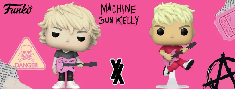 Funko Pop blog - New Funko Pop! Rocks Machine Gun Kelly (MGK) figures - Pop Shop Guide