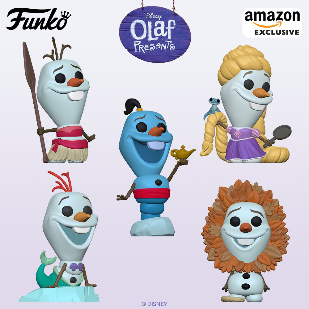 Funko Pop Disney - Olaf Presents (Amazon Exclusive) - New Funko Pop vinyl figures - Pop Shop Guide