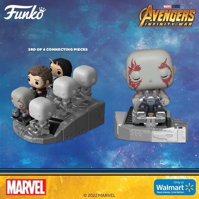 Funko Pop Marvel - Marvel Guardians of the Galaxy - Guardian’s Ship Drax Deluxe figure - Pop Shop Guide