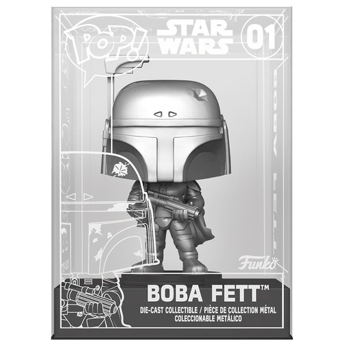 Pop! Die-Cast (01) - Star Wars - Bobba Fett Figure (Chase) - Pop Shop Guide