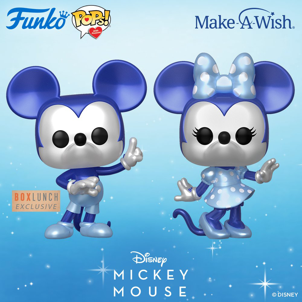 Pops! With Purpose - Make-A-Wish 2022 Collection - Mickey Mouse And Minnie Mouse - Pop Shop Guide