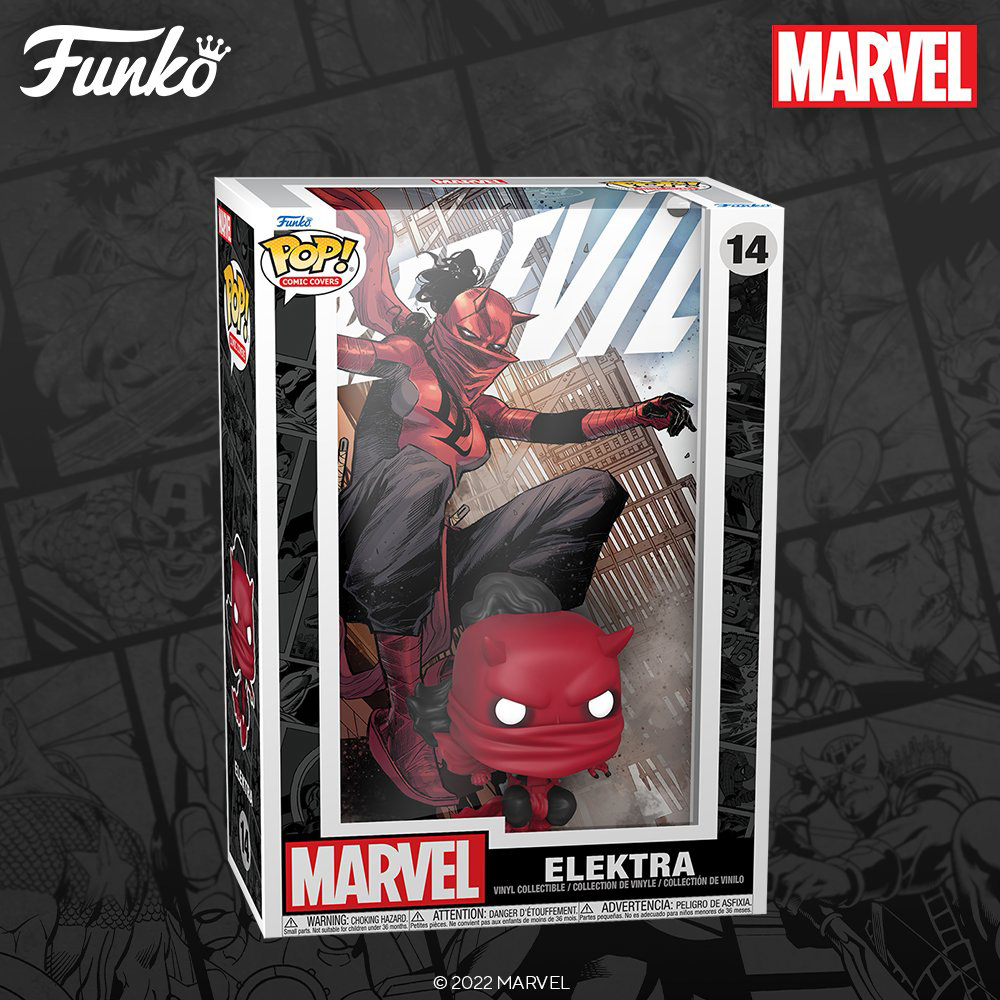 Funko Pop Comic Covers - Marvel – Daredevil Elektra (Daredevil #25 - 2021) - New Funko Pop Vinyl Figure - Pop Shop Guide
