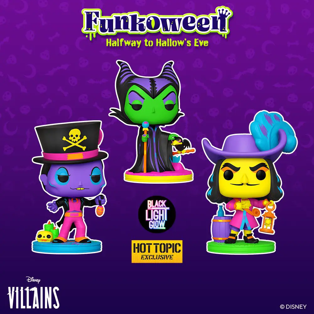 Funkoween 2022 - Funko Pop Disney - Disney Villains - New Funko Pop Vinyl Figures 03 - Pop Shop Guide