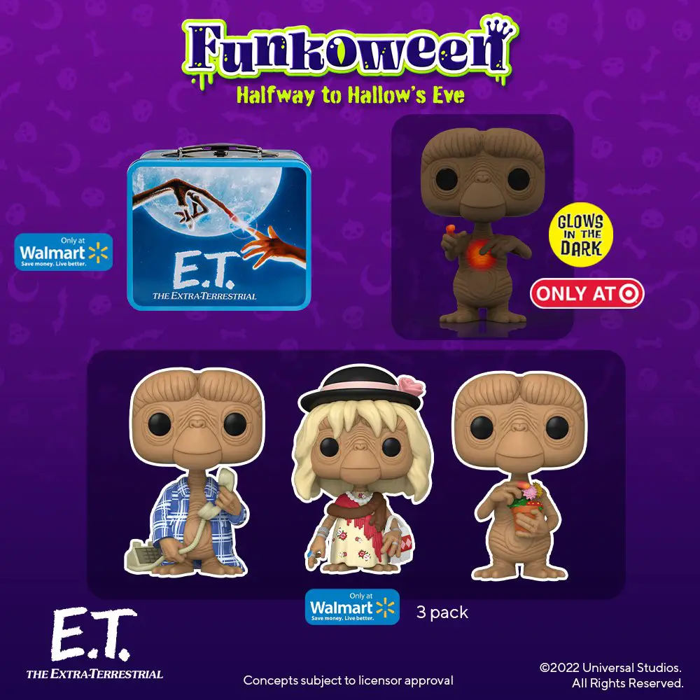 Funkoween 2022 - Funko Pop Movies - E.T. the Extra-Terrestrial - New Funko Pop Vinyl Figures 03 - Pop Shop Guide