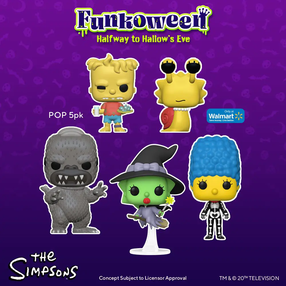 Funko Pop Lot simpsons treehouse of horror