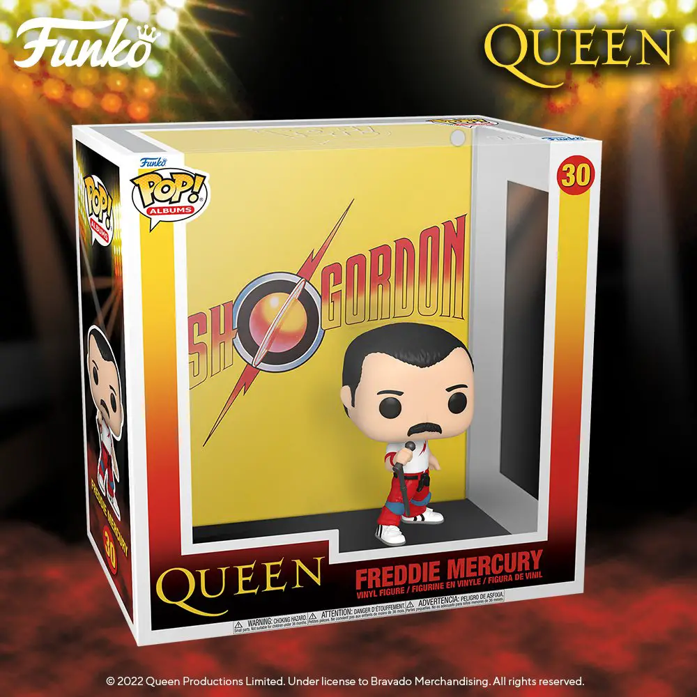 Funko Pop Albums - Queen Flash Gordon - Pop Shop Guide