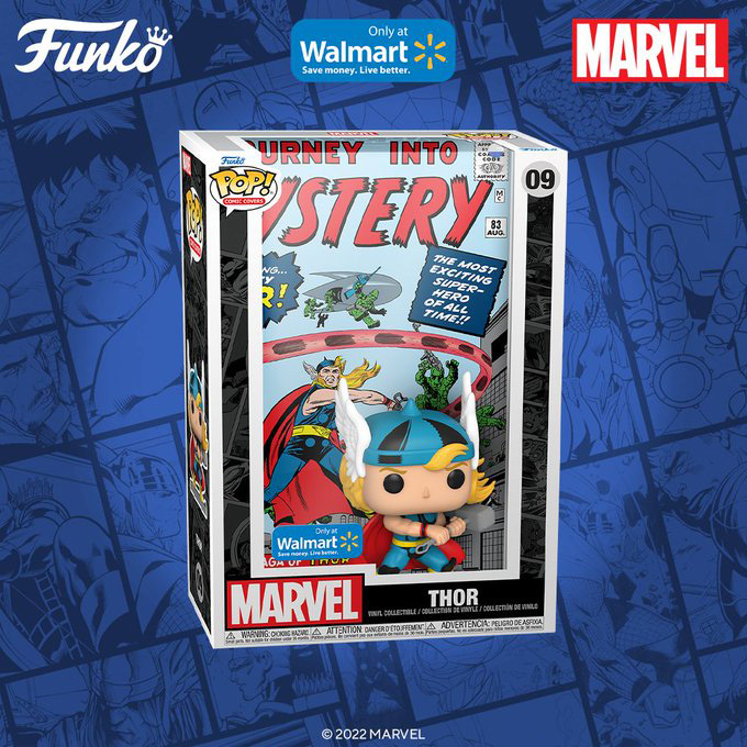 Funko Pop Comic Covers - Marvel – Thor – Journey into Mystery #83 (1962) – Walmart - New Funko Pop Vinyl Figure - Pop Shop Guide