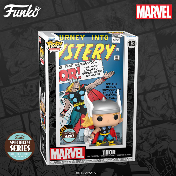 Funko Pop Comic Covers - Marvel – Thor – Journey into Mystery #89 (1963) – Specialty Series - New Funko Pop Vinyl Figure - Pop Shop Guide