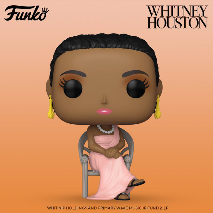 Funko Pop Icons - Whitney Houston (Debut Album) - New Funko Pop Vinyl Figure - Pop Shop Guide