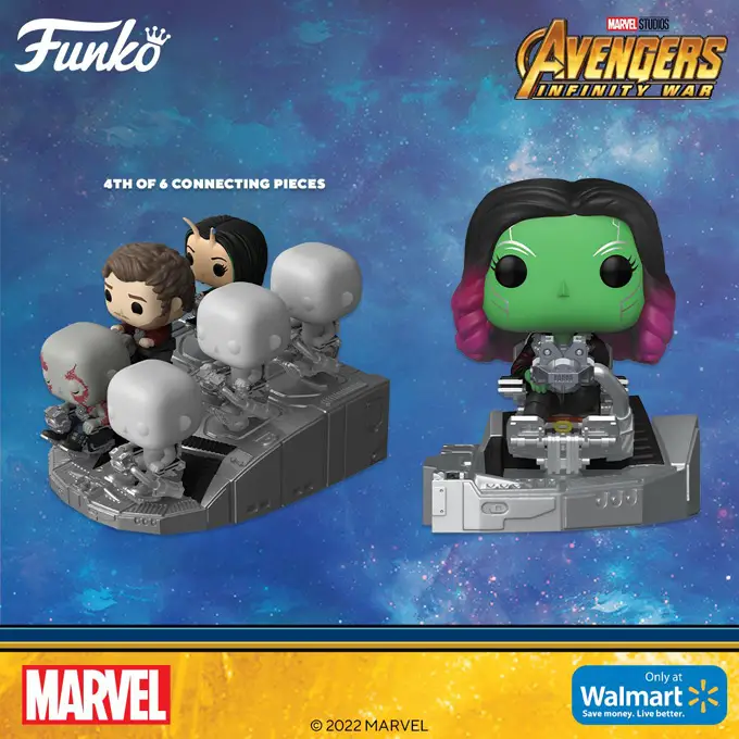 Funko Pop Marvel - Marvel Guardians of the Galaxy - Guardian’s Ship Gamora Deluxe figure - Pop Shop Guide