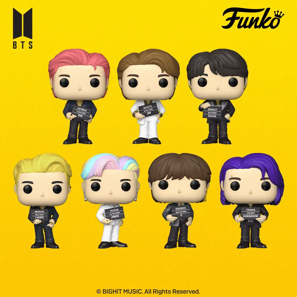 Funko Pop Rocks - BTS (Butter) - New Funko Pop Vinyl Figures 01 - Pop Shop Guide