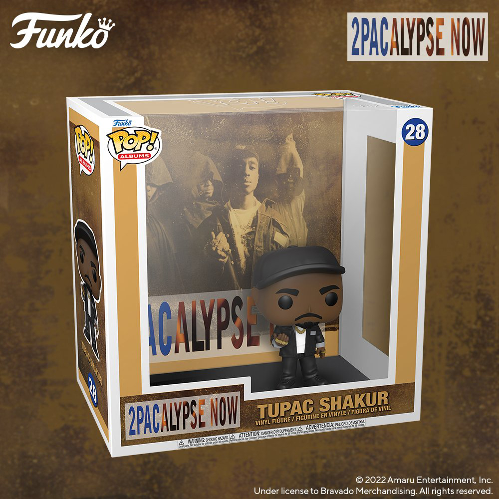 Funko Pop Albums - Tupac Shakur 2Pacalypse Now - Pop Shop Guide