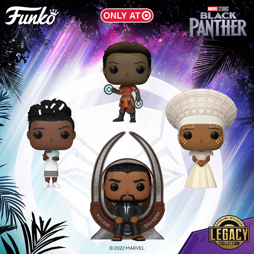 Funko Pop Marvel - Black Panther - Marvel Studios Black Panther Legacy - New Funko Pop Vinyl Figures 01 - Pop Shop Guide