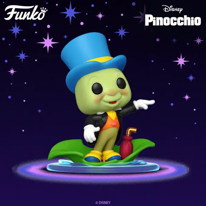 Funko Disney D23 Expo 2022 - Pop! Disney – Jiminy Cricket - Funko Pop FunKon Exclusives - Pop Shop Guide