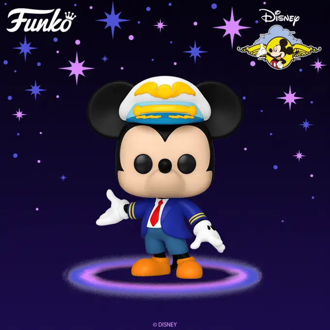 Funko Disney D23 Expo 2022 - Pop! Disney – Mickey Pilot - Funko Pop FunKon Exclusives - Pop Shop Guide