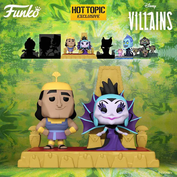 Funko Pop Disney - Disney Villains - Villains Assemble (Hot Topic) - Yzma & Kronk - New Funko Pop vinyl Figure - Pop Shop Guide