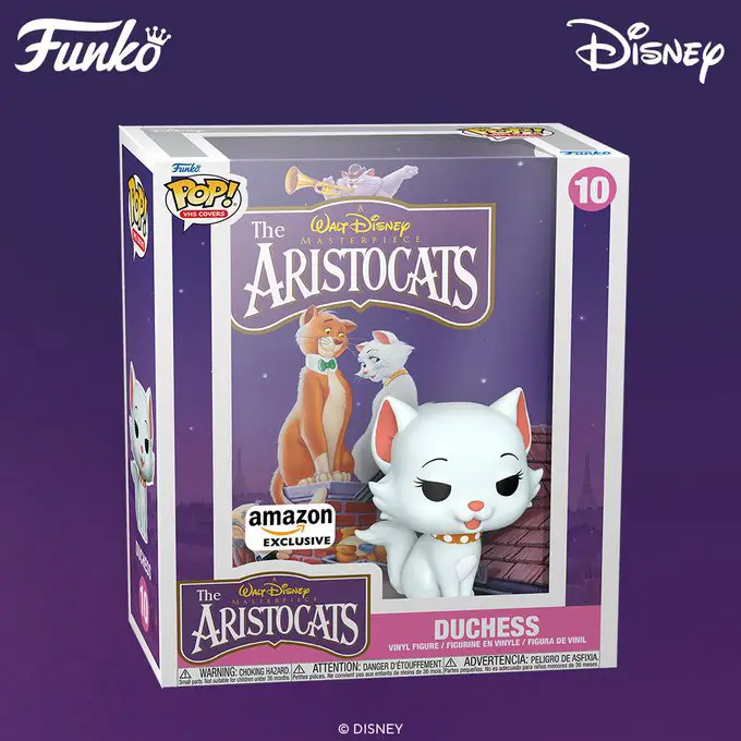 Funko Pop VHS Covers - Duchess – The Aristocats - Amazon Exclusive - New Funko Pop Vinyl Figure - Pop Shop Guide