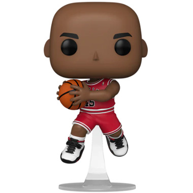 Pop! Sports - NBA - (149) Michael Jordan (Air) (Red 45) – Chicago Bulls (Funko Shop) - Pop Shop Guide