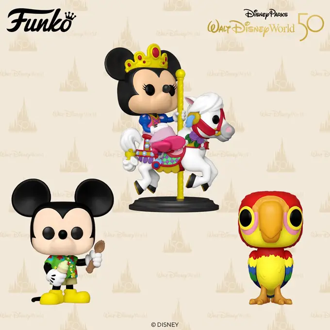 Funko Pop Disney - Walt Disney World 50th Anniversary - New Funko Pop Vinyl Figures - Pop Shop Guide