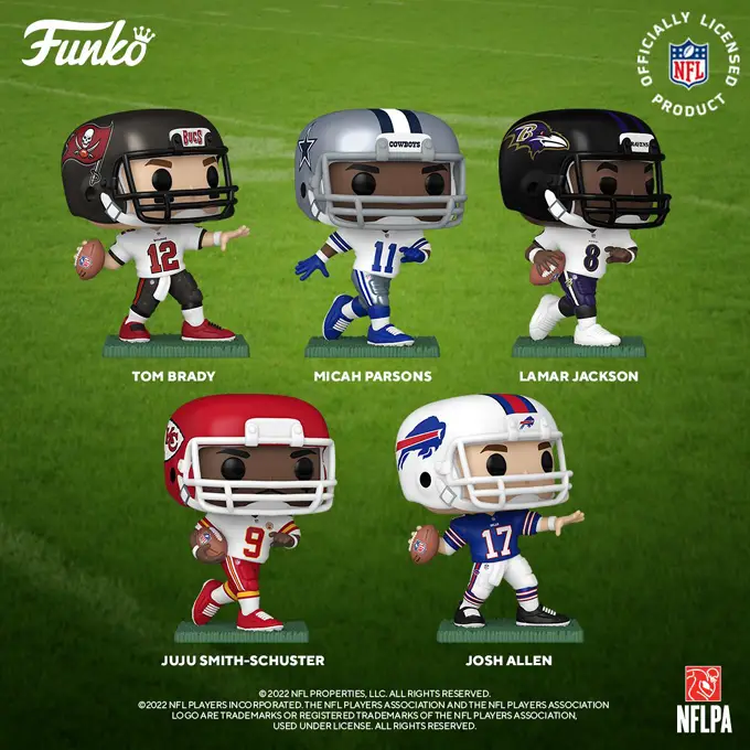 Funko Pop NFL Football - New NFL Football 2022 Funko Pop Vinyl Figures - New Funko Pop Vinyl Figures --- Pop Shop Guide