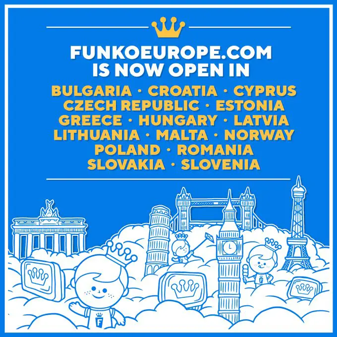 Funko Pop blog - Welcome Funko Europe --- Pop Shop Guide