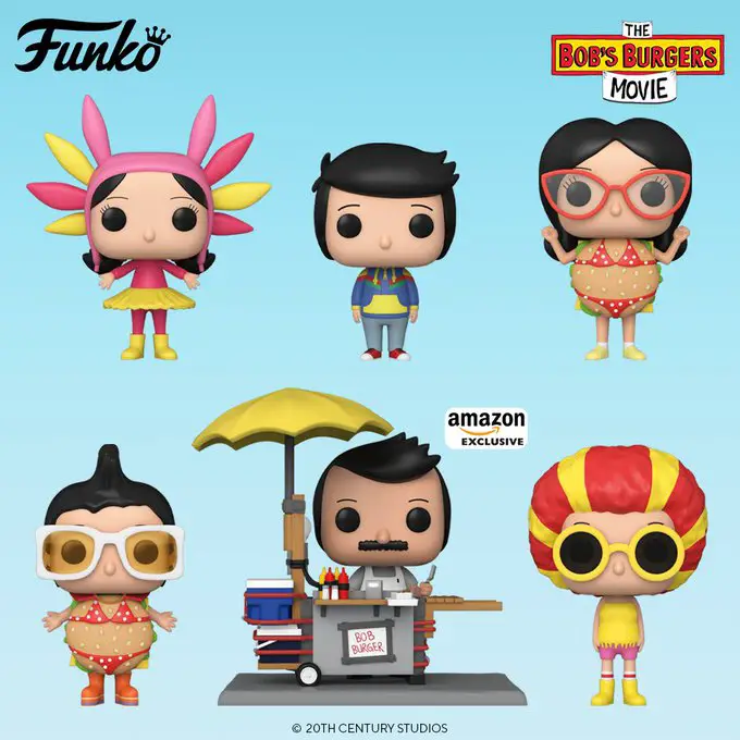 Funko Pop Animation - The Bob's Burger Movie - New Funko Pop Vinyl Figures - Pop Shop Guide