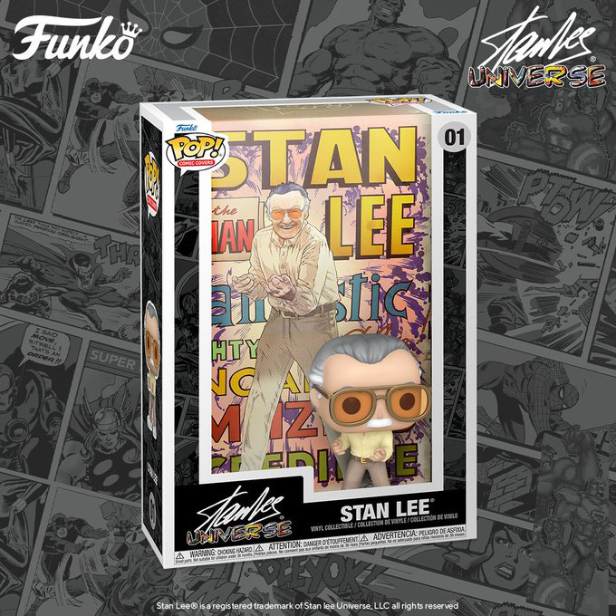 Funko Pop Comic Covers - Marvel Stan Lee - Stan Lee Universe - New Funko Pop Vinyl Figure - Pop Shop Guide