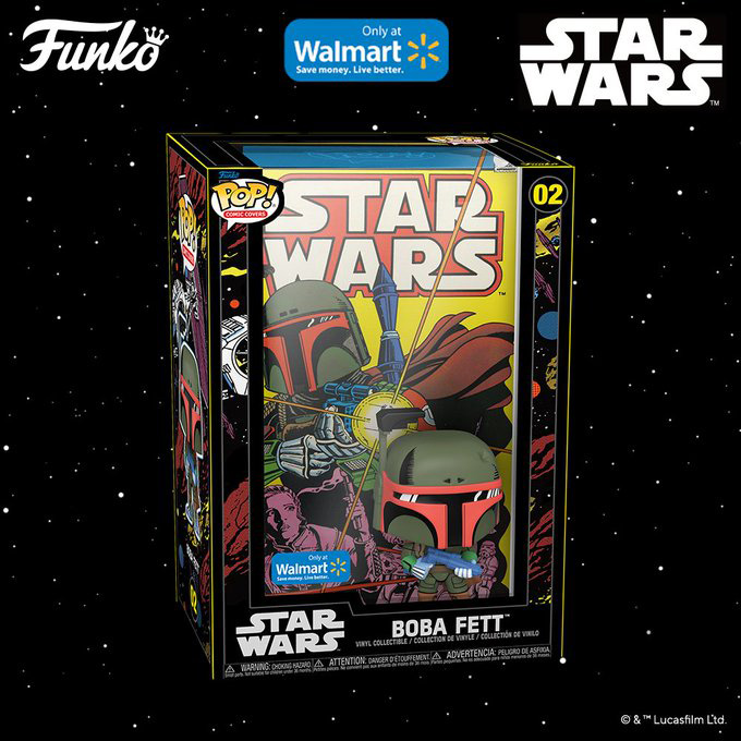 Funko Pop Comic Covers - Marvel Star Wars – Boba Fett – Star Wars #68 (1983) - New Funko Pop Vinyl Figure - Pop Shop Guide