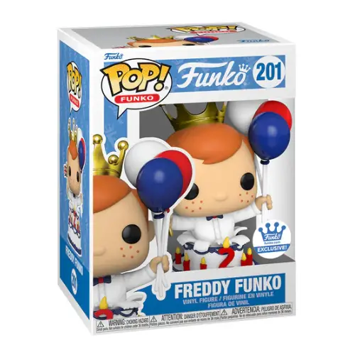 Funko Pop news - Funko Europe 2nd Birthday - Free Pop! Birthday Freddy Funko in Cake figure - Pop Shop Guide