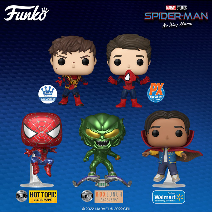 Funko Pop Marvel - Spider-Man No Way Home figures (2022) - New Funko Pop Vinyl Figures 04 - Pop Shop Guide