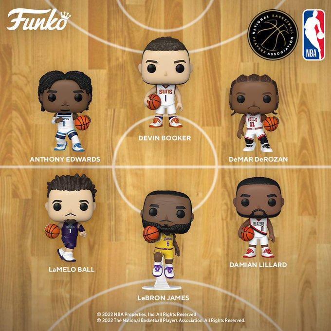 Funko Pop NBA - NBA Basketball 2022 Figures - New Funko Pop Vinyl Figures - Pop Shop Guide
