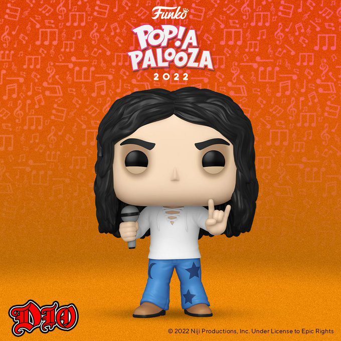 Funko Popapalooza 2022 - Funko Pop Rocks - 288 - Ronnie James Dio - New Pop Vinyl Figure - Pop Shop Guide