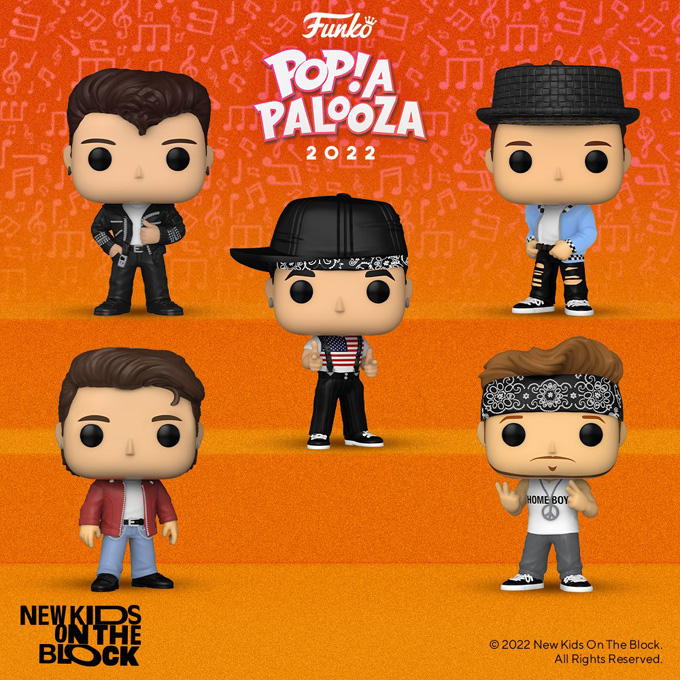 Funko Popapalooza 2022 - Funko Pop Rocks - New Kids on the Block - New Pop Vinyl Figures - Pop Shop Guide