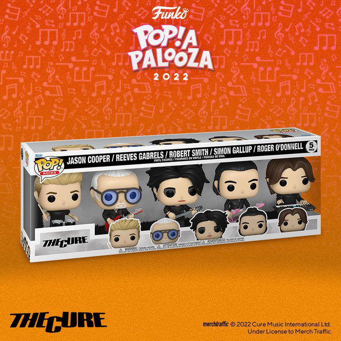Funko Popapalooza 2022 - Funko Pop Rocks - The Cure 5 Pack - New Pop Vinyl Figures - Pop Shop Guide