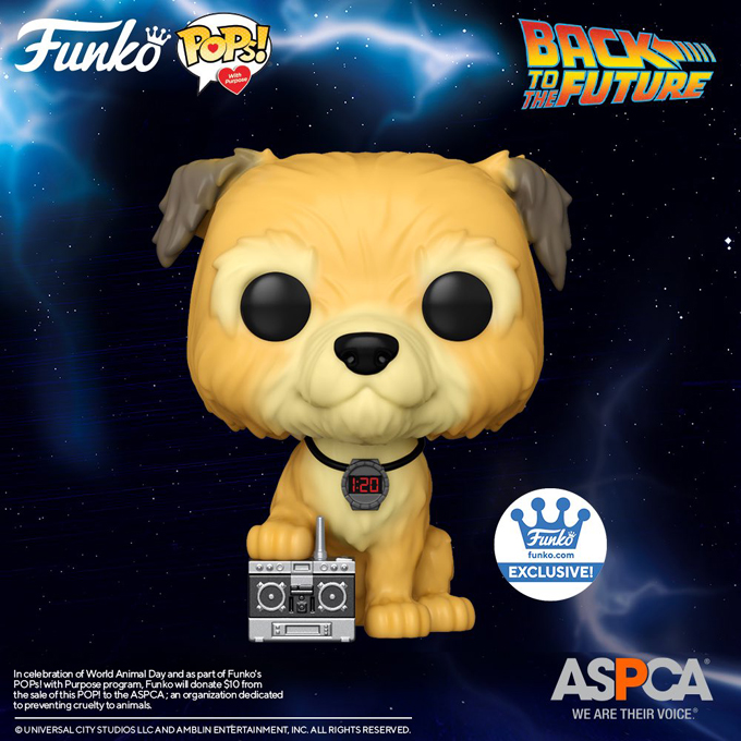 Funko Pops With Purpose - Pop Movies Back to the Future - ASPCA (Funko Shop Exclusive) - New Funko Pop Vinyl Figures - Pop Shop Guide