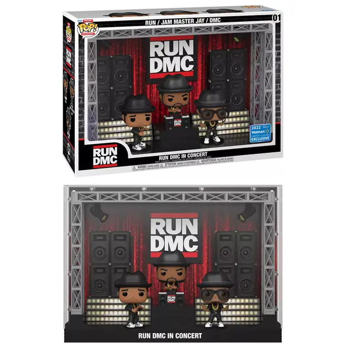 Pop! Music Concert Moment (01) - Run DMC – Run DMC in Concert (Deluxe) – Walmart 2022 Exclusive - Pop Shop Guide