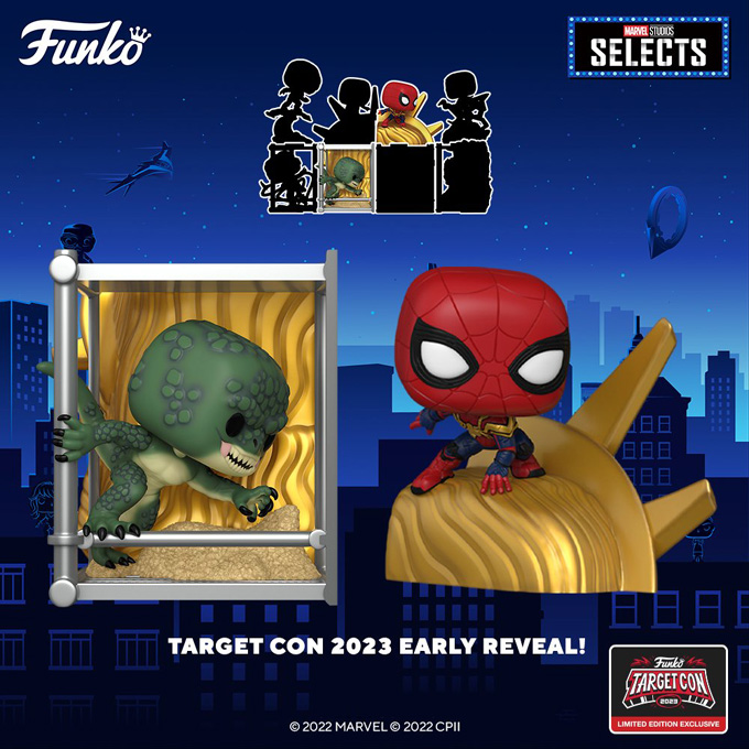 Funko Pop Marvel - Target Funko Pop Marvel Studios Selects - Marvel Spider-Man Final Battle Series figures – Target Con 2023 - New Pop Vinyl Figures - Pop Shop Guide