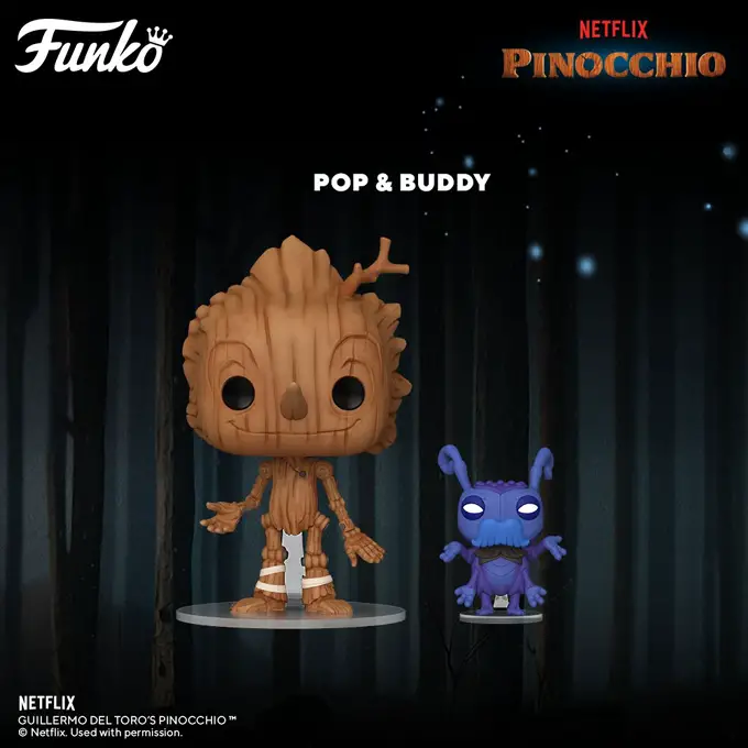 Funko Pop Movies - Guillermo del Toro's Pinocchio - New Funko Pop vinyl figures 02 - Pop Shop Guide