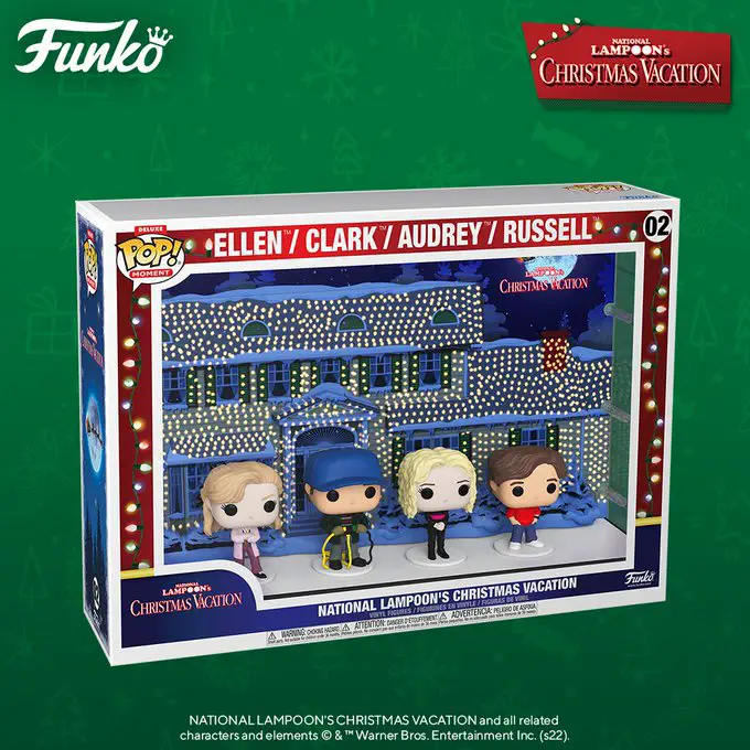 Funko Pop Movies Moment - House Lighting Scene – National Lampoon’s Christmas Vacation (1989) (Deluxe) – Walmart - Pop Shop Guide