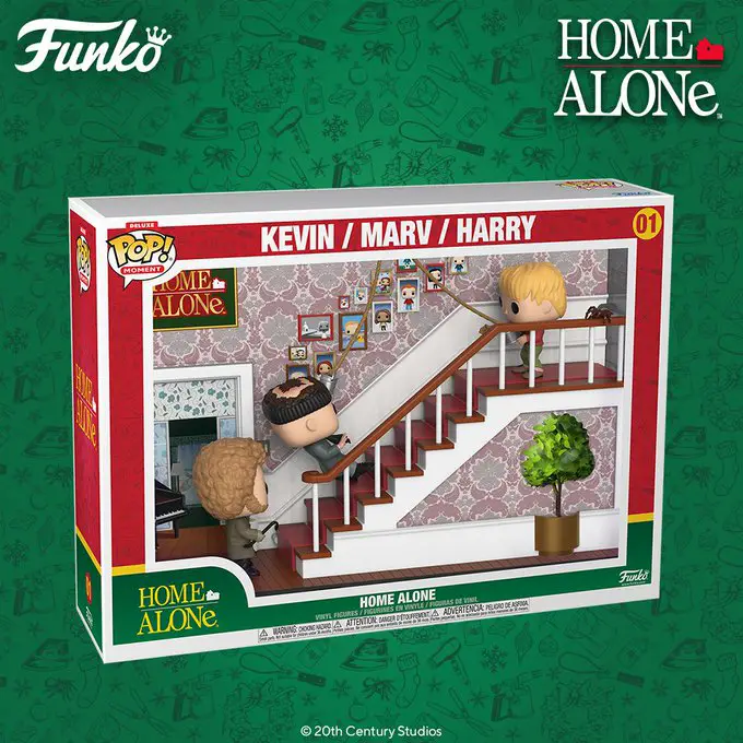 Funko Pop Movies Moment - Staircase Paint Can Scene – Home Alone (1999) (Deluxe) – Walmart - Pop Shop Guide